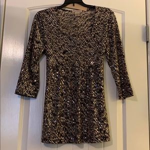 Susan Lawrence Dressy blouse with Bling!